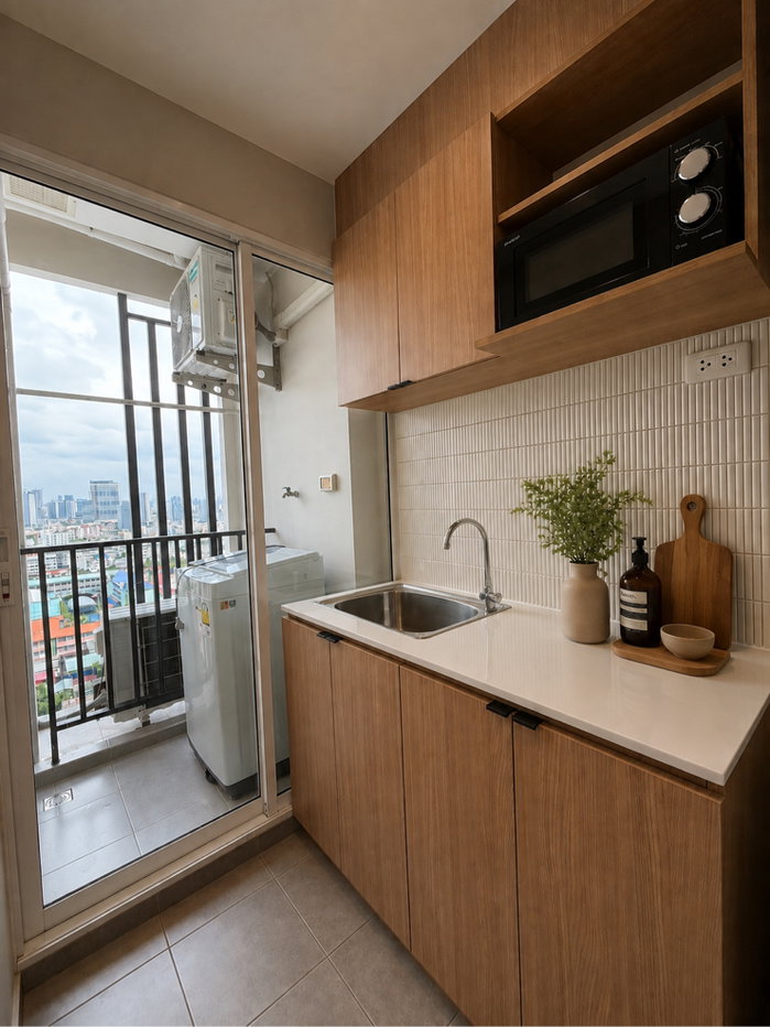 รูป 【Owner Post】Regent Home Bangson เฟส 28 MRT บางซ่อน | ห้อง 1 Bed | เฟอร์+เครื่องใช้ไฟฟ้าครบ | เพียง 10,500/เดือน (รวมส่วนกลาง) - รูปที่ 7/8