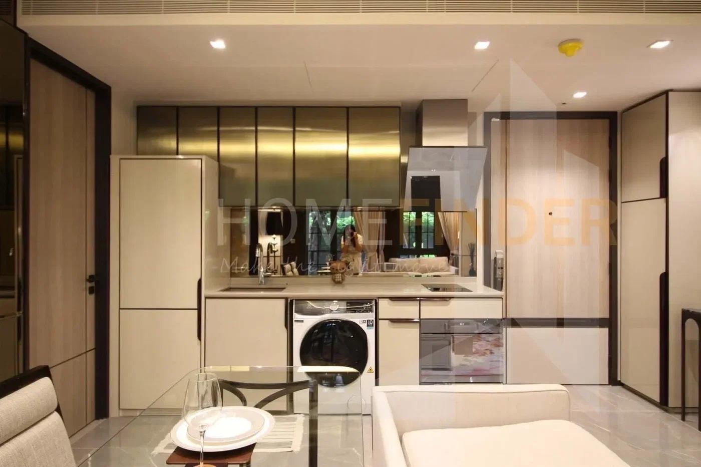 รูป The Reserve Sukhumvit 61 1 bedroom, for rent - รูปที่ 2/6