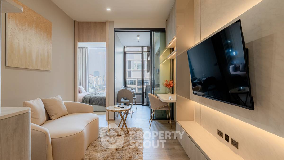 รูป ห้องชั้น 22 แบบ 1 ห้องนอน ที่ The Fine Bangkok Thonglor-Ekamai สถานี BTS ทองหล่อ (ID 3130999) - รูปที่ 1/18