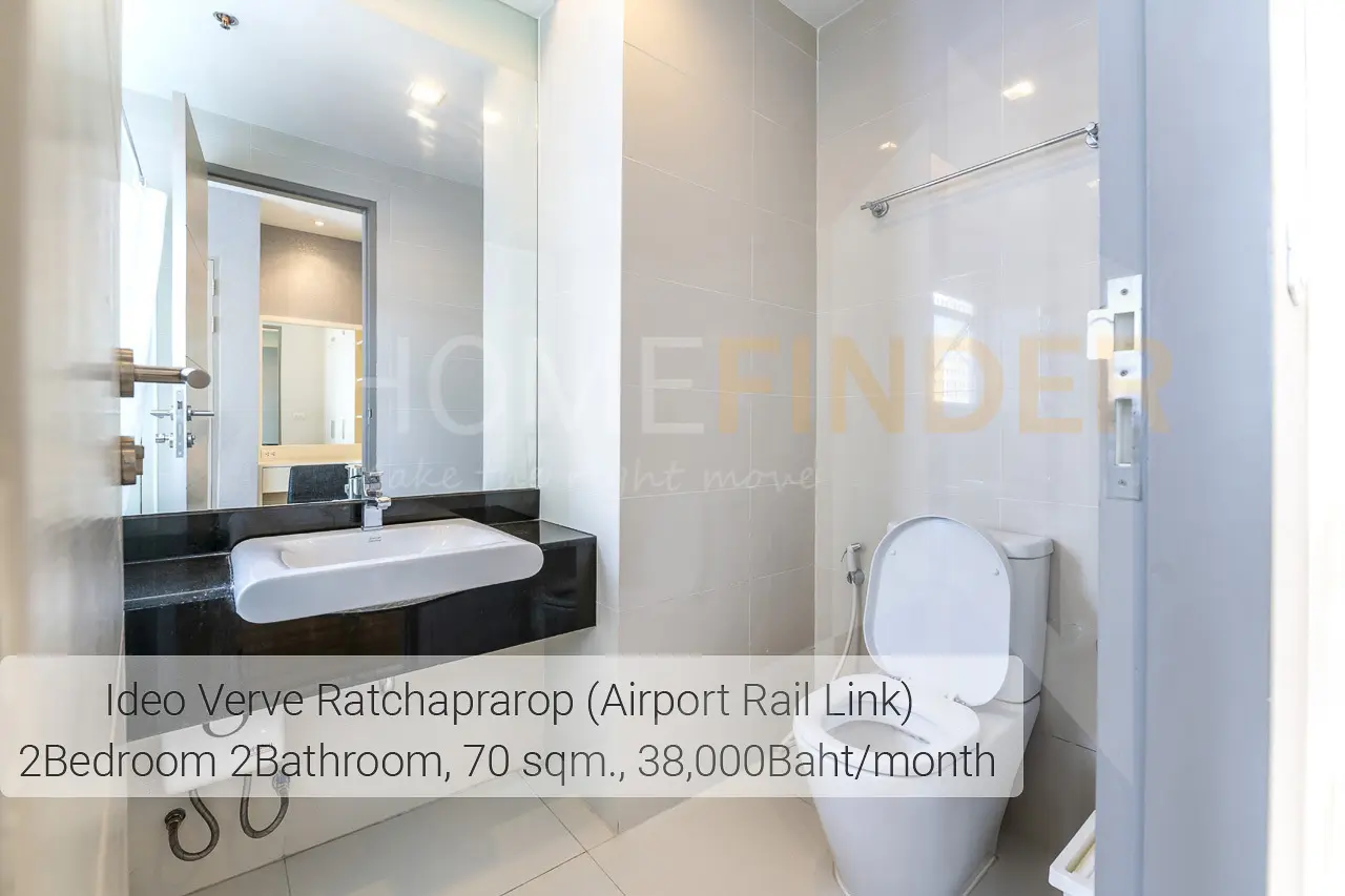 รูป IDEO Verve Ratchaprarop 2 bedrooms, for rent - รูปที่ 14/20