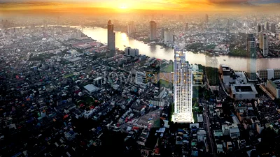 Condos for sale : RHYTHM Charoenkrung Pavillion 3 bedrooms, for sale