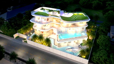 บ้านเดี่ยว บางละมุง ชลบุรี : Asongkhai 5 bedrooms, for sale