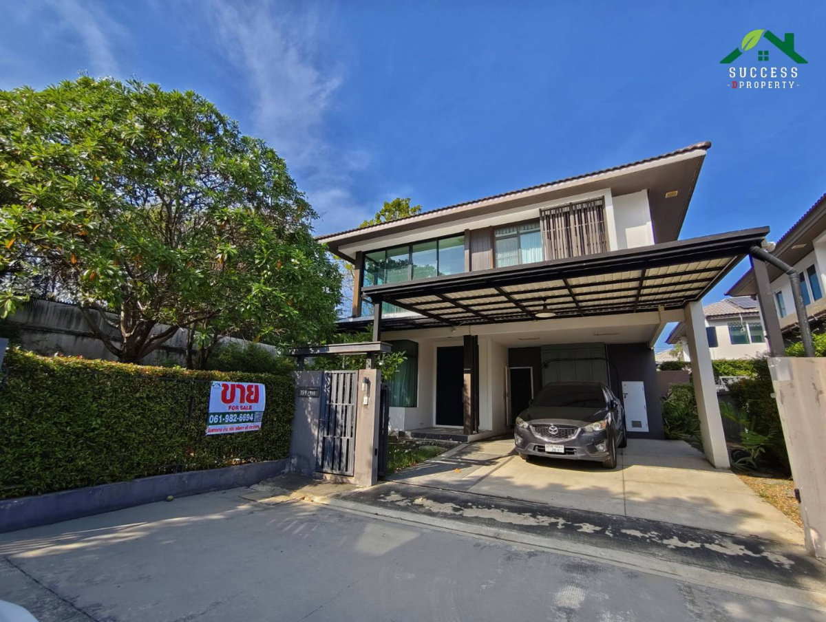รูป ขายบ้านเดี่ยว มัณฑนา ศรีนครินทร์-บางนา บ้านหลังมุม เนื้อที่ 80 ตร.ว. ต่อเติมครบพร้อมอยู่ ทำเลติดถนนหนามแดง ใกล้รถไฟฟ้า MRT ศรีด่าน - รูปที่ 2/23