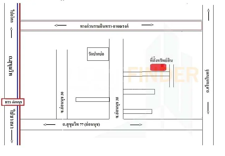 รูป Land For Rent On Nut studio, for rent - รูปที่ 5/5