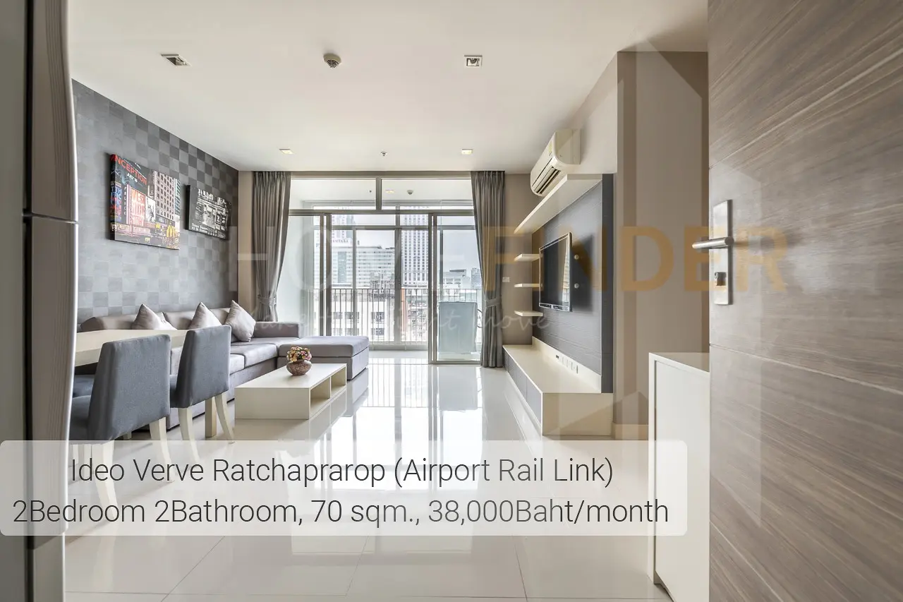 รูป IDEO Verve Ratchaprarop 2 bedrooms, for rent - รูปที่ 6/20