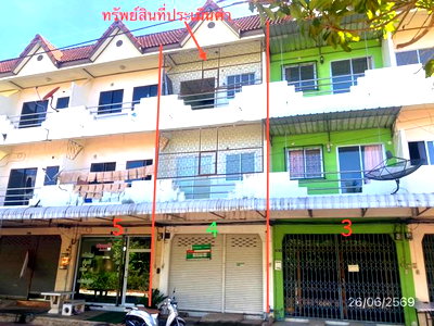 อาคารพาณิชย์ สุราษฎร์ธานี : อาคารพาณิชย์ 17.8 ตร.วา เมืองสุราษฎร์ธานี สุราษฎร์ธานี 2.1M