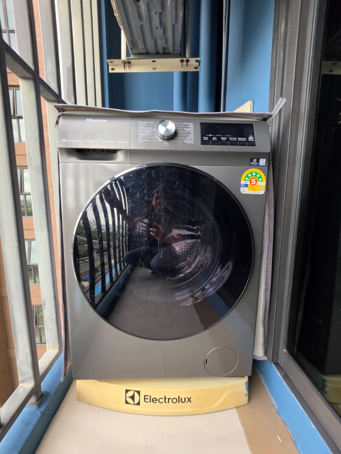 รูป ให้เช่าห้องสวย แต่งพร้อม เฟอร์ครบ ห้องใหญ่ วิวดี ราคาถูก ใกล้ ARL และ MRT สถานีหัวหมาก - รูปที่ 12/14