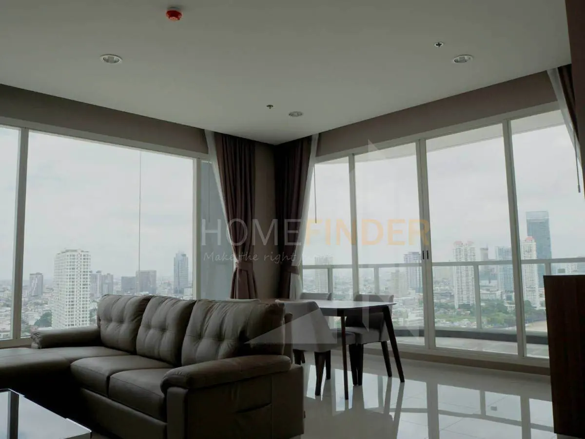 picture Menam Residence  2 bedrooms, for rent - 3/8