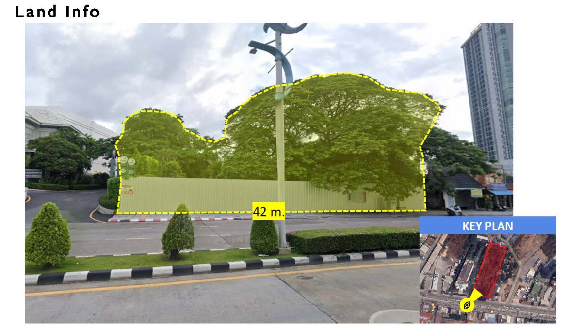 รูป ขายที่ดินติดถนนพัทยาเหนือ – นาเกลือ ชลบุรี - รูปที่ 2/4