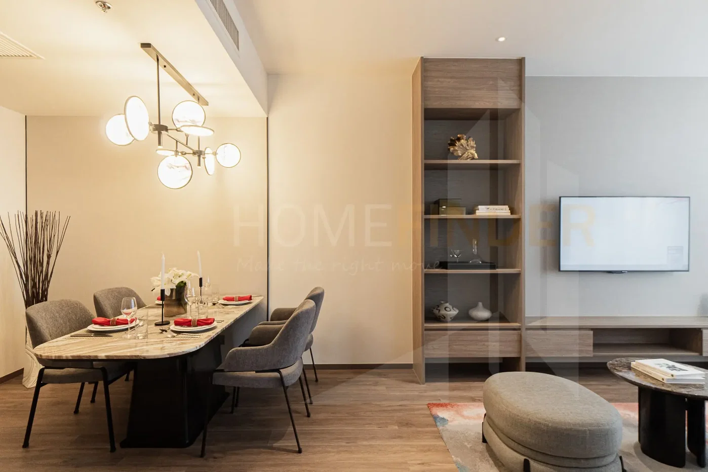 รูป Ascott Embassy Sathorn Bangkok 2 bedrooms, for rent - รูปที่ 3/6