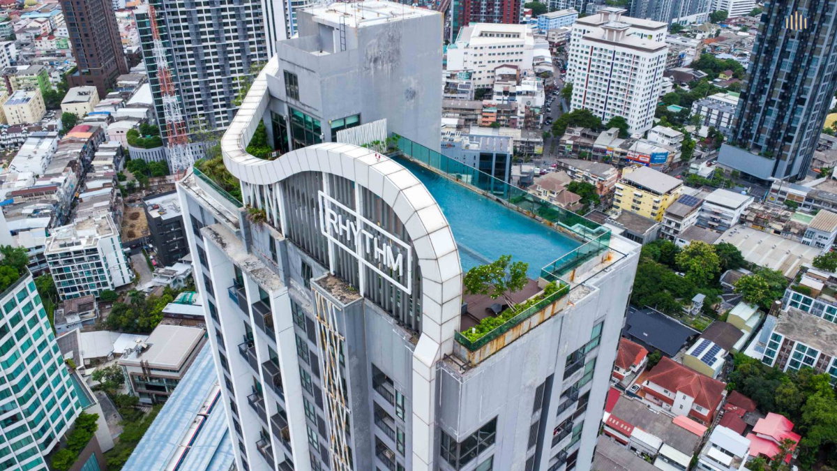 รูป ขายคอนโด Rhythm Sukhumvit 44/1 (ริทึ่ม สุขุมวิท 44/1) ติด BTS พระโขนง 70 ม. | 47.94 ตร.ม. ชั้น 15 พร้อมอยู่ | #TPI-3219 - รูปที่ 2/18