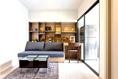 คอนโดให้เช่า : 1 ห้องนอน | 1 ห้องน้ำ | BTS Phra Khanong | 33 ตร.ม. | 20,000 บาท/เดือน | ชั้น 21 — Life Sukhumvit 48 กรุงเทพฯ