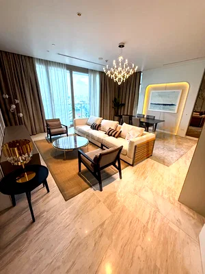 คอนโดให้เช่า : Four Seasons Private Residences 3 bedrooms, for rent