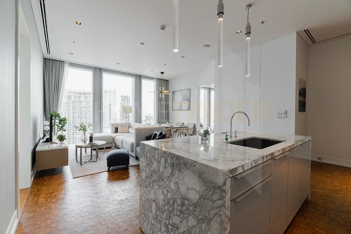 รูป The Ritz - Carlton Residences at MahaNakhon 2 bedrooms, for rent - รูปที่ 2/7