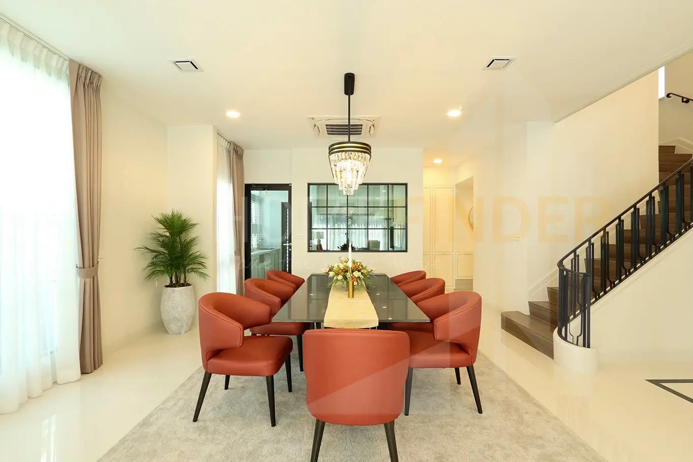 รูป NANTAWAN RAMA 9 New Krungthepkreetha 4 bedrooms, for rent - รูปที่ 3/17