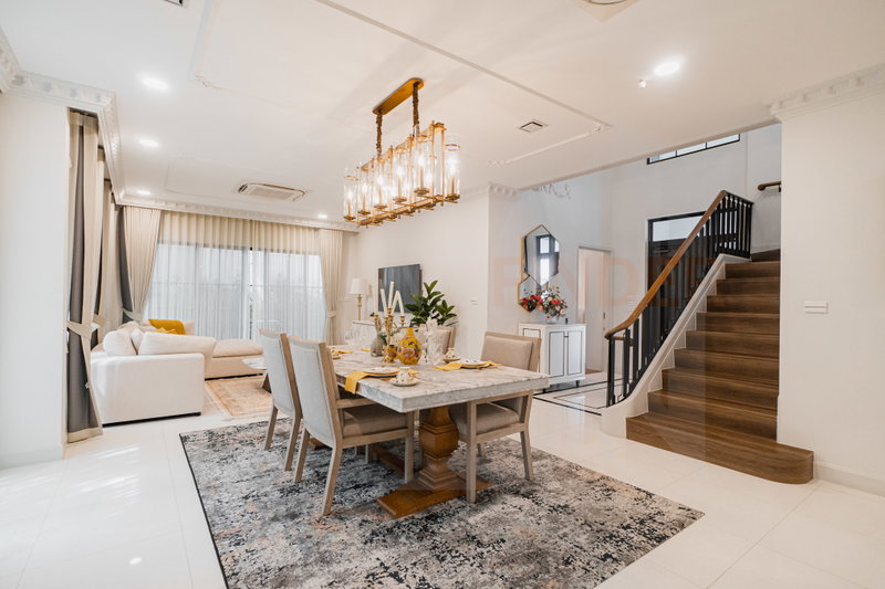 ขายบ้านเดี่ยว : NANTAWAN RAMA 9 New Krungthepkreetha 4 bedrooms, for sale