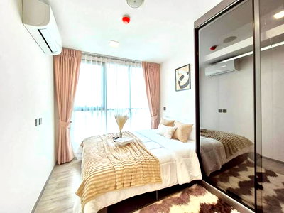 คอนโดให้เช่า : 1 ห้องนอน | 1 ห้องน้ำ | MRT Lat Phrao | 27 ตร.ม. | 16,000 บาท/เดือน | ชั้น 7 — Atmoz Palacio Ladprao-Wanghin กรุงเทพฯ