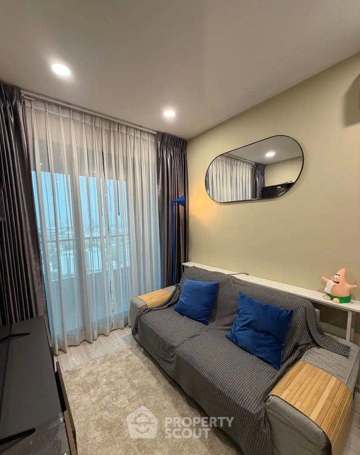 รูป ชั้น 20 ห้องนอน 1 ห้อง Ideo Mobi Sukhumvit Eastgate ใกล้ BTS บางนา 300 เมตร (ID 3257818) - รูปที่ 2/8