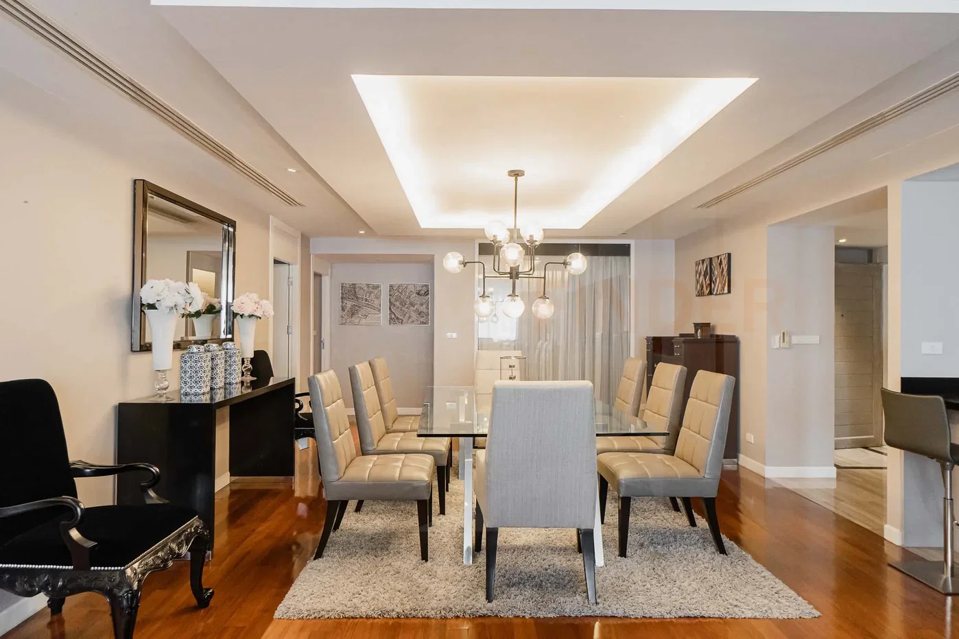 รูป La Citta Penthouse Thonglor 3 bedrooms, for rent - รูปที่ 3/11