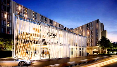 Condos for rent : 1Bed | 1Bath | BTS On Nut | 30sqm | THB 18,000/mo | Fl.3 — Ikon Sukhumvit 77 Bangkok
