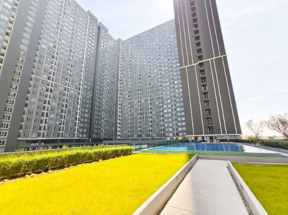 รูป (FY131) ให้เช่า Regent Home Bangna ชั้น 15 1 ห้องนอน วิวระเบียงทิศตะวันออก ใกล้ BTS บางนา - รูปที่ 9/10