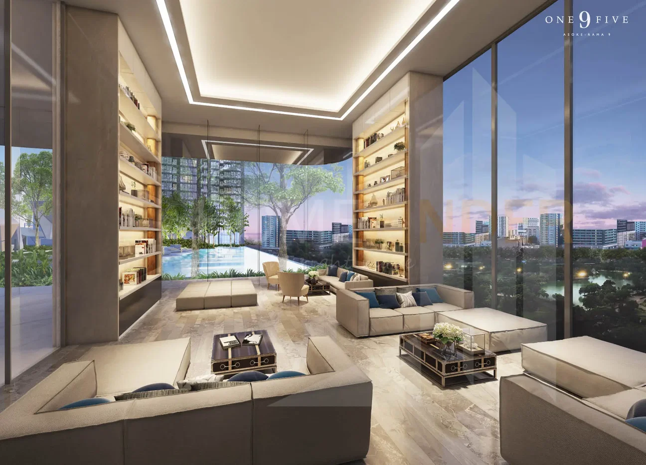 รูป One9Five Asoke - Rama 9 2 bedrooms, for sale - รูปที่ 4/11