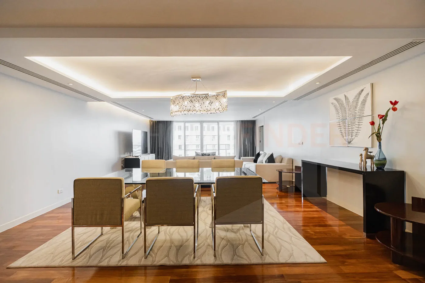 รูป La Citta Penthouse Thonglor 3 bedrooms, for rent - รูปที่ 3/10