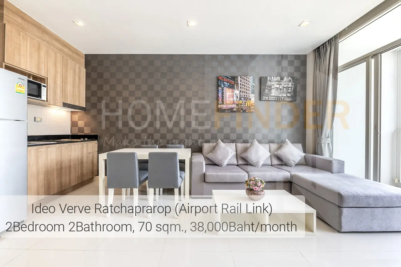 รูป IDEO Verve Ratchaprarop 2 bedrooms, for rent - รูปที่ 5/20