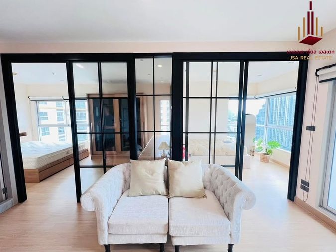 2-bed condo for rent, 50 sqm, The Parkland Taksin - Thapra