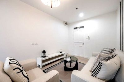 Condos for rent : 1Bed | 1Bath | BTS Udom Suk | 38sqm | THB 14,800/mo | Fl.8 — City Home Sukhumvit Bangkok