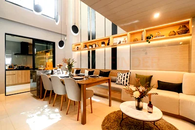 Houses for sale Bang Kapi : Nirvana DEFINE Krungthep Kreetha 3 bedrooms, for sale