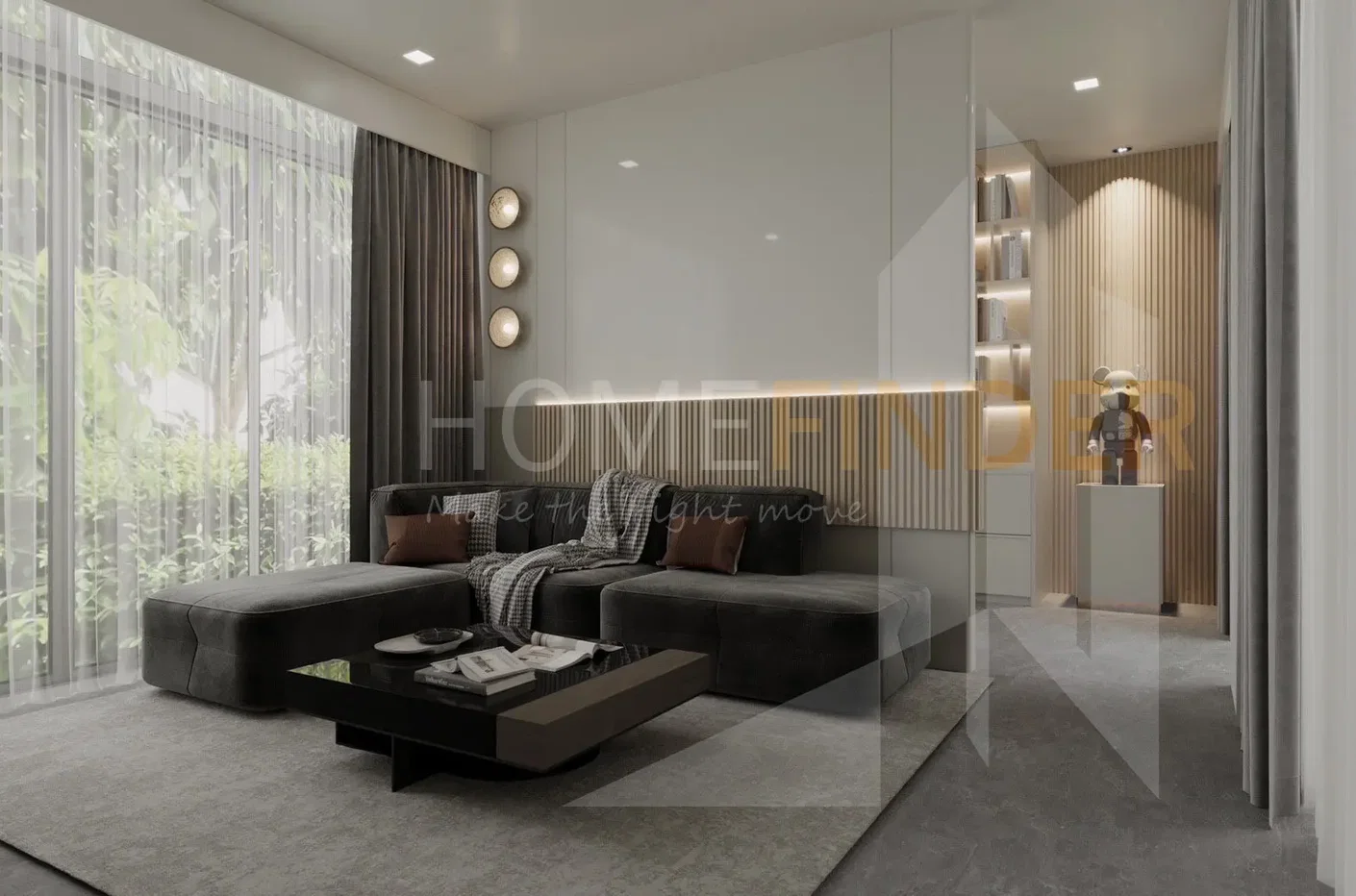 รูป VIVE Rama 9 3 bedrooms, for rent - รูปที่ 1/10