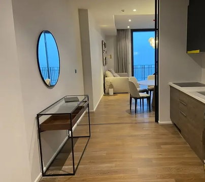 2Bed | 2Bath | BTS Ratchadamri | 95sqm | THB 120,000/mo | Fl.12 — Muniq Langsuan Bangkok