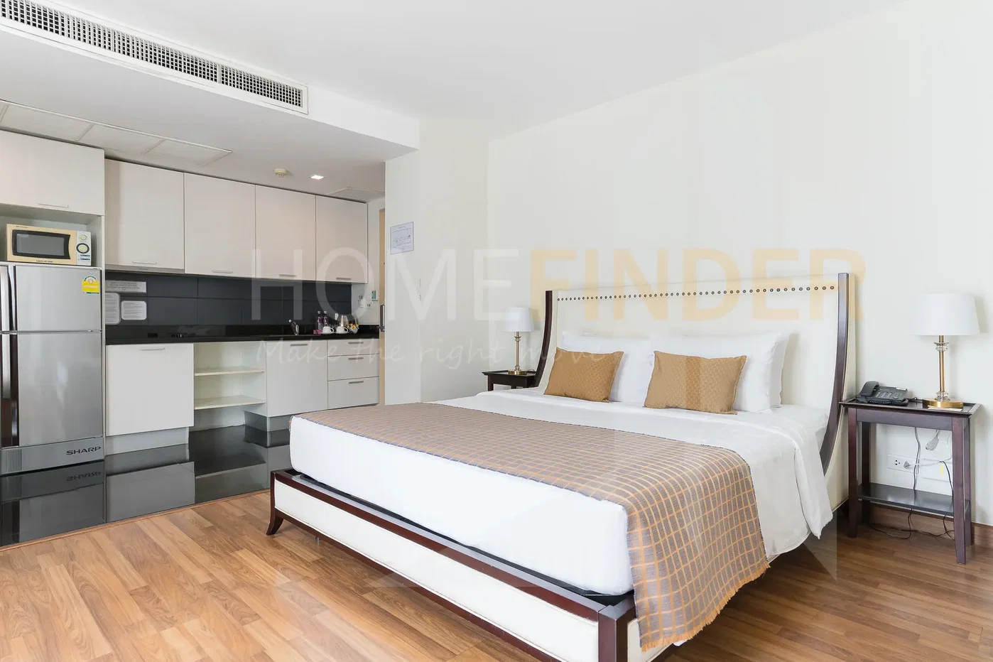 รูป The Bless Hotel & Residence 1 bedroom, for rent - รูปที่ 2/8