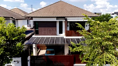 Houses for rent Anya Thani Industrial Estate (Gemopolis) : Lake View Park 3 bedrooms, for rent