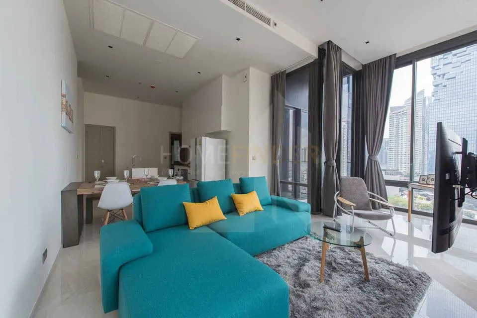 รูป Ashton Silom 2 bedrooms, for rent - รูปที่ 2/8