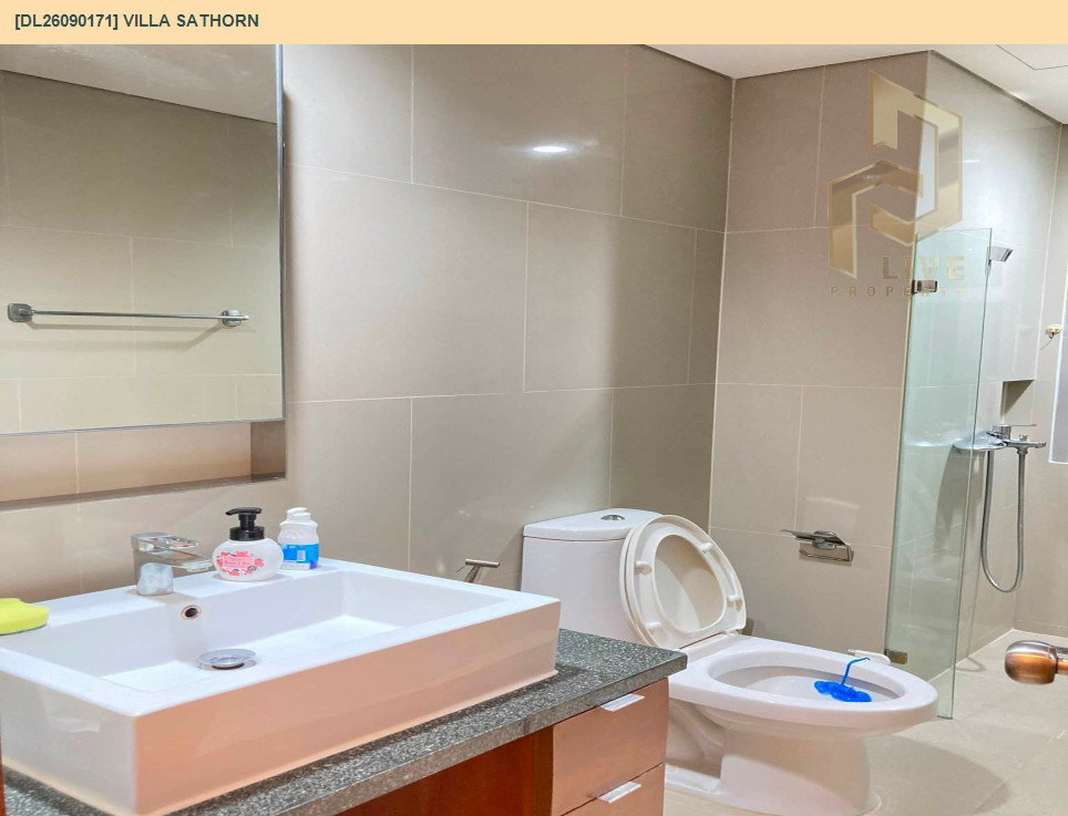 รูป DL26090171 ให้เช่าคอนโด วิลล่า สาทร (Villa Sathorn) ใกล้ BTS กรุงธนบุรี พร้อมเข้าอยู่ โทรด่วน 0653619502 LineID @952jdxxk - รูปที่ 8/9