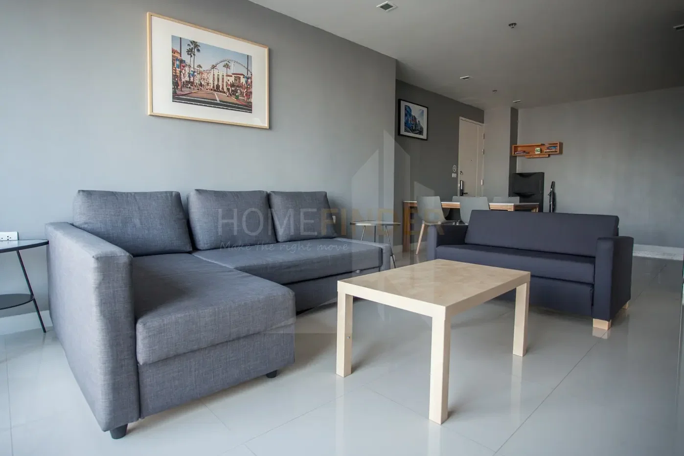 รูป Wish @ Samyan 2 bedrooms, for rent - รูปที่ 3/9