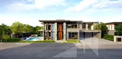 Houses for sale Suan Luang : Siraninn Residences Pattanakarn 5 bedrooms, for sale