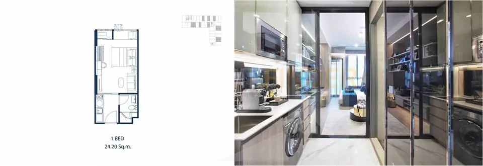 รูป PARK ORIGIN PHAYATHAI 1 bedroom, for sale - รูปที่ 6/6