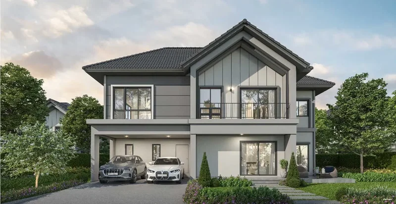 ขายบ้านเดี่ยว : Pave Rangsit - Vibhavadi 5 bedrooms, for sale