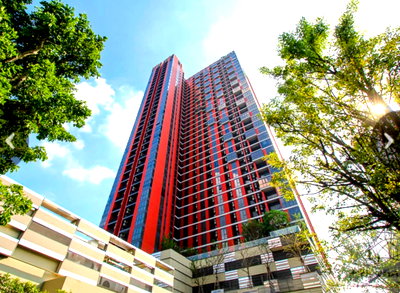 Condos for rent : 1Bed | 1Bath | ARL Ramkhamhaeng | 33sqm | THB 13,500/mo | Fl.20 — The Base Garden Rama 9 Bangkok