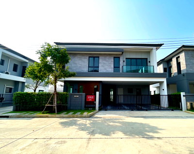 บ้านเดี่ยว พันธุ์ทิพย์พลาซ่า งามวงศ์วาน : บ้านเดี่ยว The City ติวานนท์-งามวงศ์วาน | 69 ตร.ว. | 5 ห้องนอน 6 ห้องน้ำ | หลังบ้านไม่ติดใคร | ซอยในสุด | 18 ล้านบาท