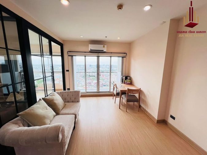 2-bed condo for rent, 50 sqm, The Parkland Taksin - Thapra