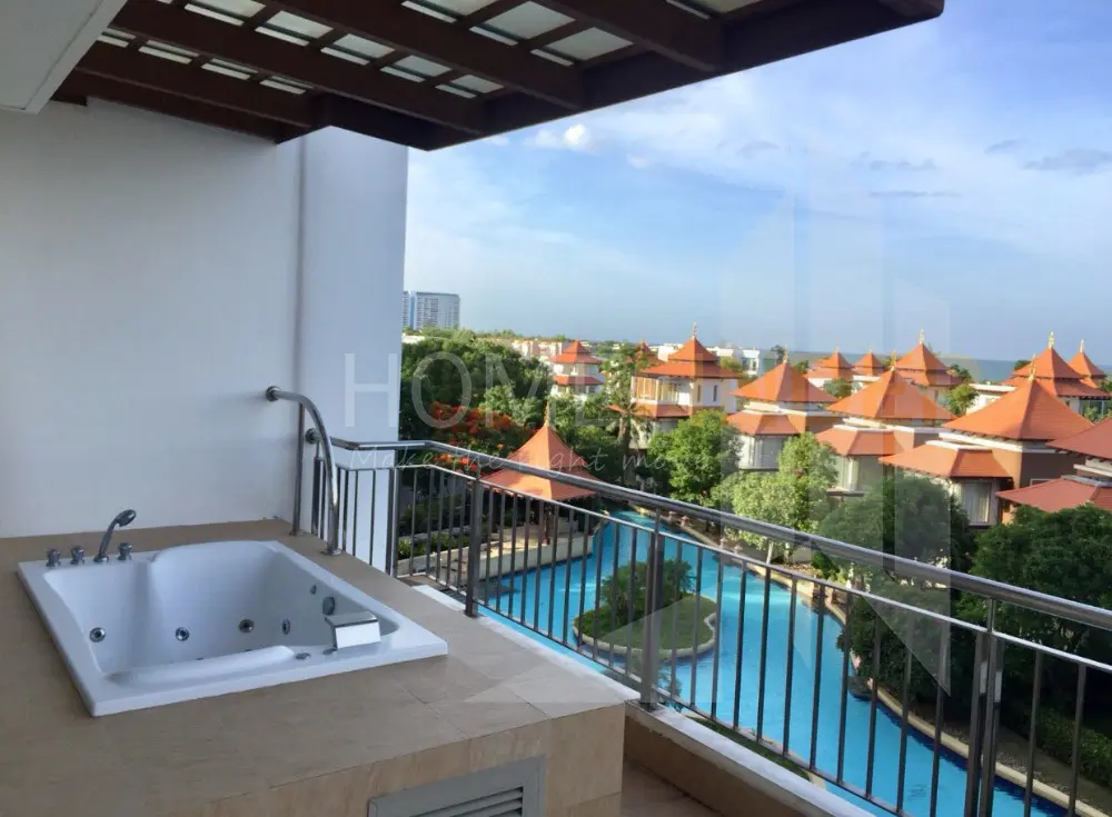 รูป Boat House Condo Huahin 2 bedrooms, for rent - รูปที่ 6/6