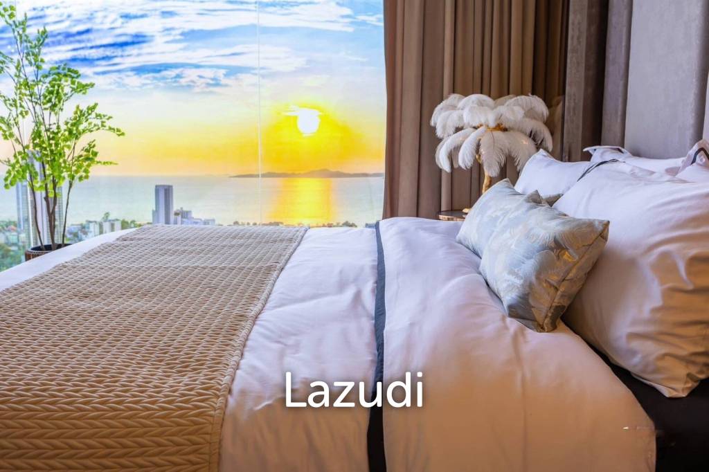 รูป คอนโดมิเนียมใหม่ 32 ตร.ม. ชั้น 9 วิวทะเลหนองปรือ พัทยา - รูปที่ 6/7