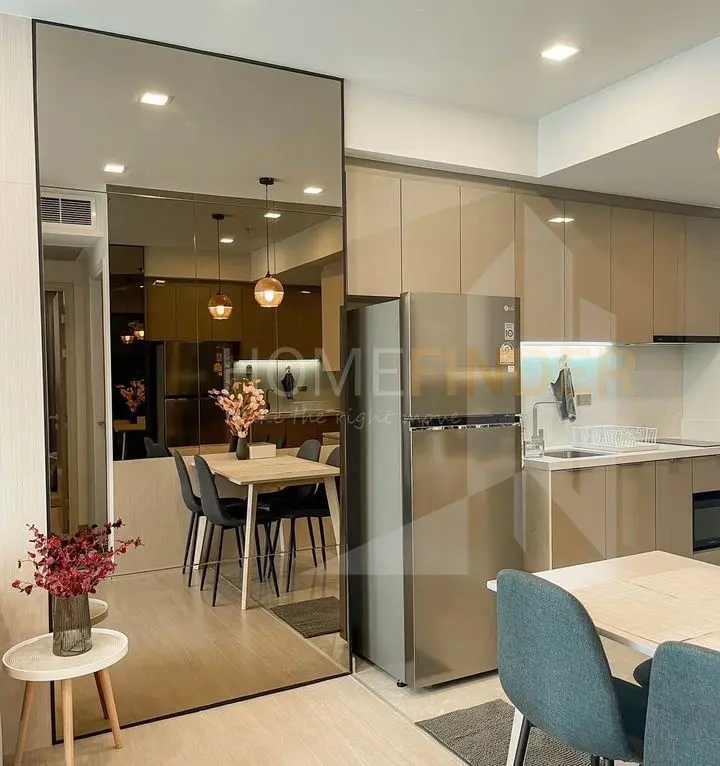 รูป One9Five Asoke - Rama 9 2 bedrooms, for rent - รูปที่ 3/8