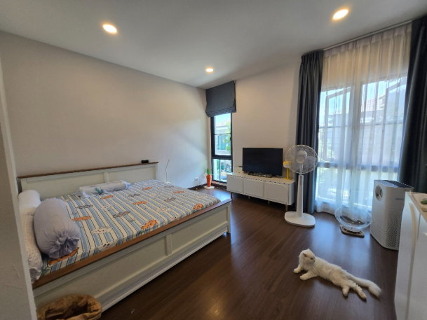 รูป บ้านเดี่ยว The City ติวานนท์-งามวงศ์วาน | 69 ตร.ว. | 5 ห้องนอน 6 ห้องน้ำ | หลังบ้านไม่ติดใคร | ซอยในสุด | 18 ล้านบาท - รูปที่ 7/18