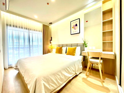 Condos for rent : 1Bed | 1Bath | MRT Queen Sirikit National Convention Centre | 35sqm | THB 33,000/mo | Fl.19 — Life Rama 4 - Asoke Bangkok