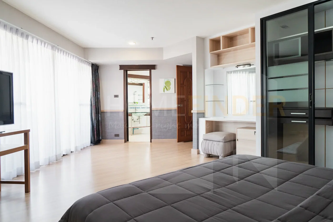 picture Baan Suanpetch condominium 2 bedrooms, for rent - 9/16